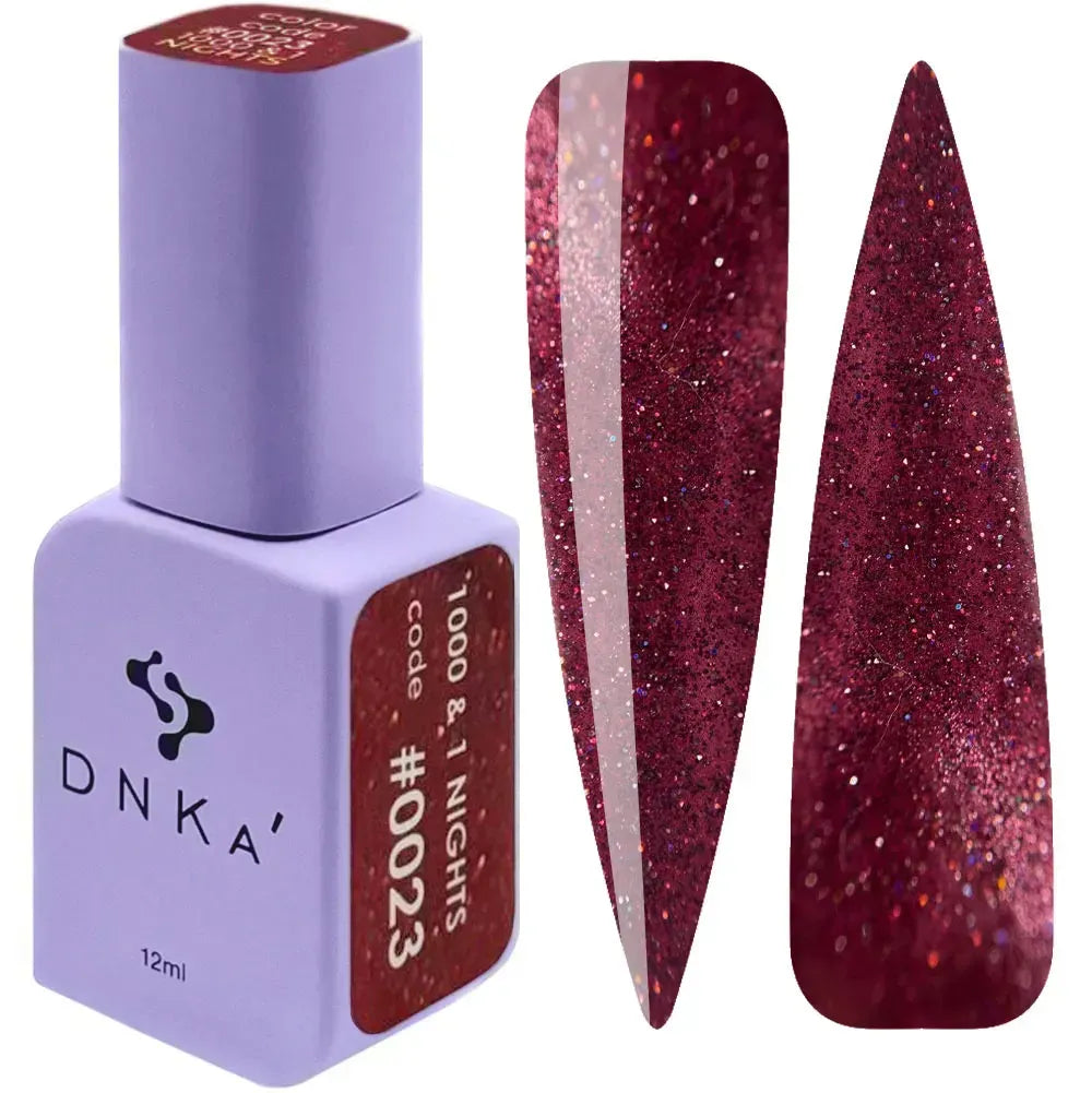 DNKa - Gel Polish Cat's Eye 1000 & 1 nights #0023, 12ml