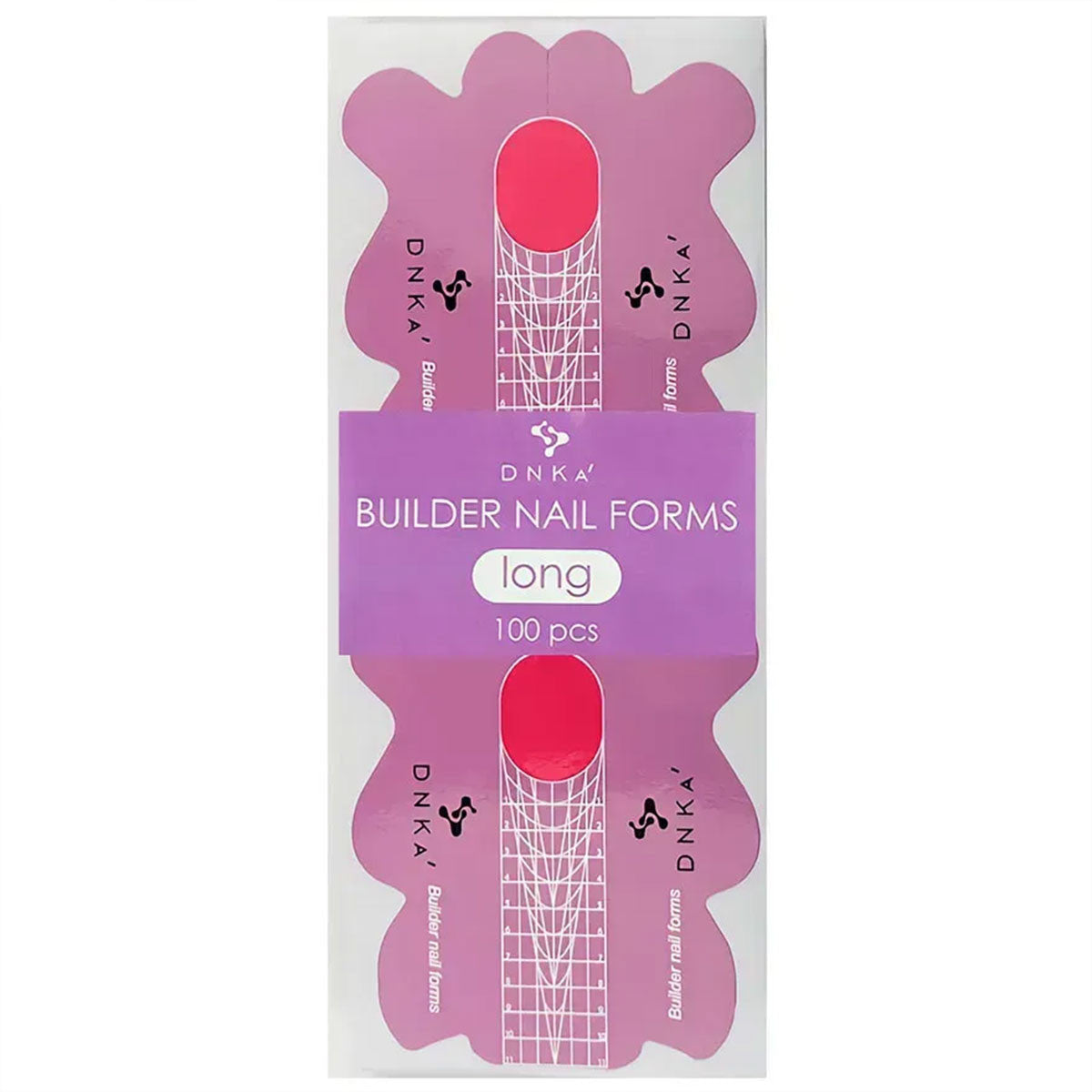 DNKa - Paper Builder Nail Forms Long, 100pcs / 500pcs