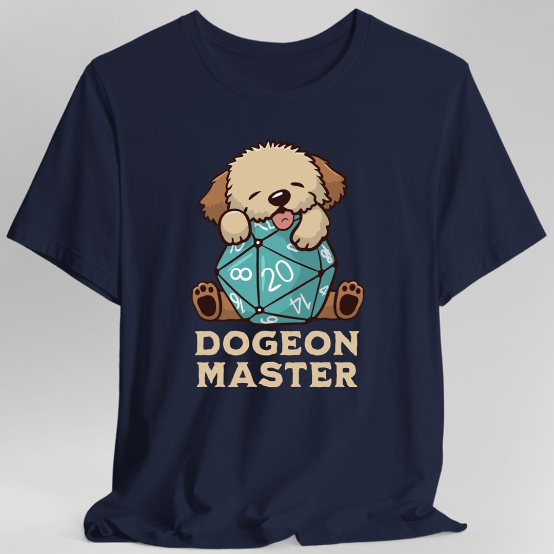 Dogeon Master Dog D&D T-Shirt