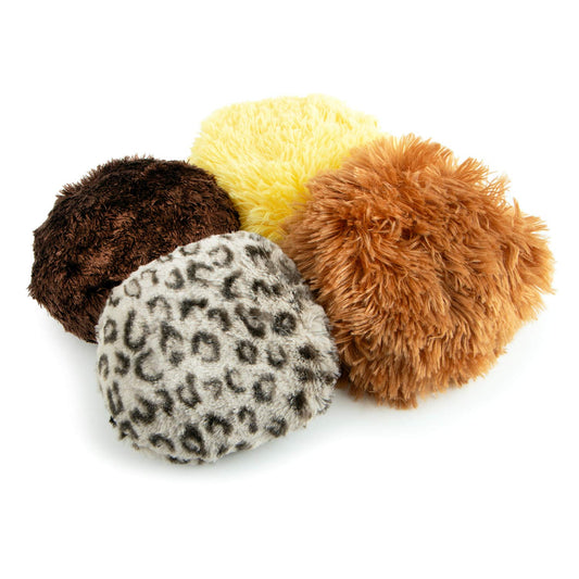 Jeffers Peluche Squeaker Doggie Dotz de 5" para perro, Unidad