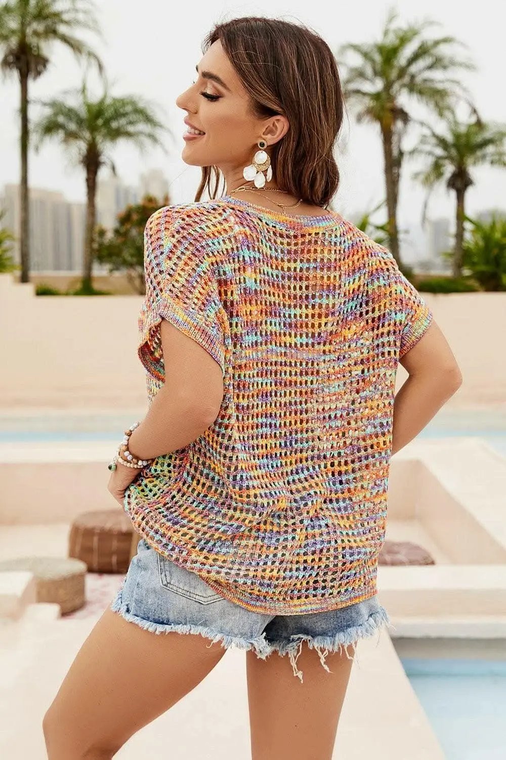 Women's Knit Tops Knit Cover-Up Top - Soft & Versatile - Elegant Style