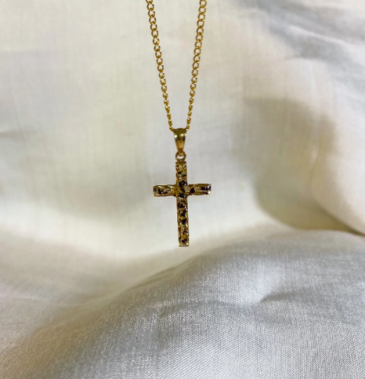 Gold Cross Necklace