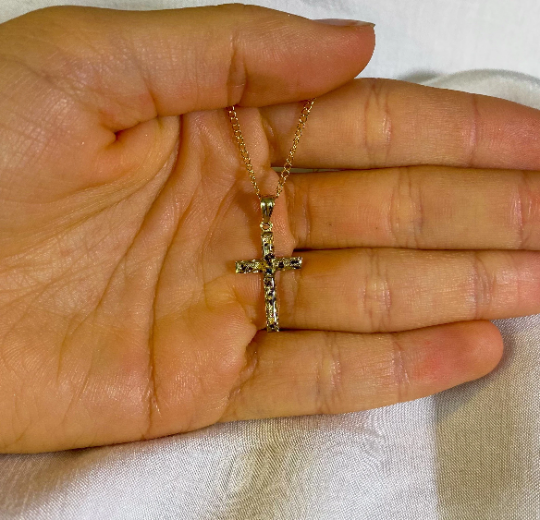 Gold Cross Necklace