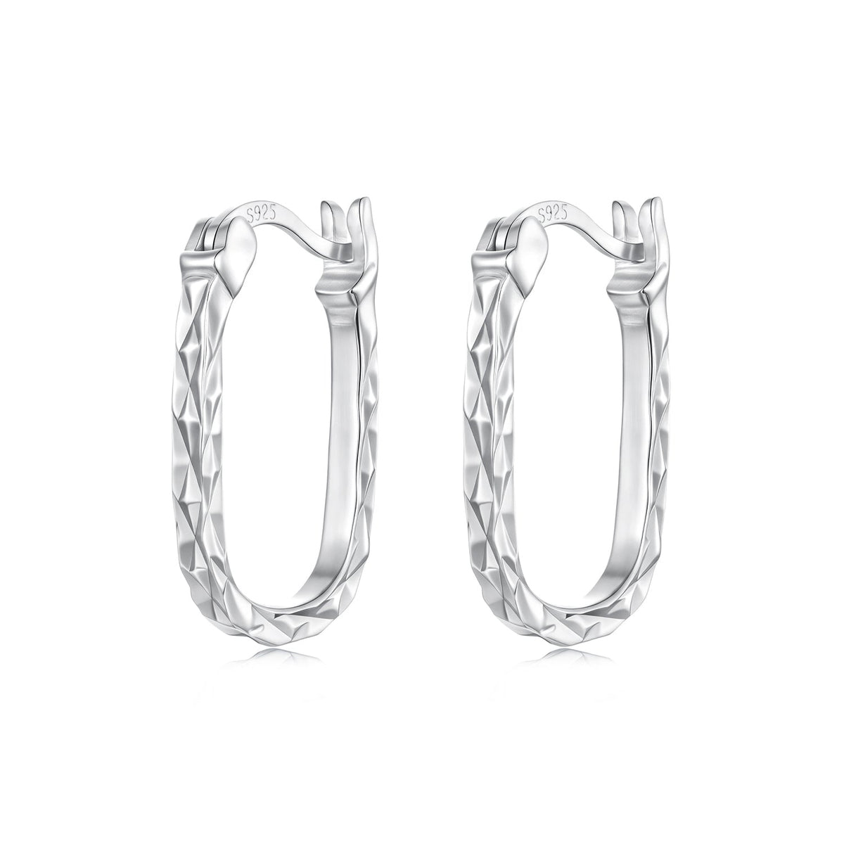 925 Sterling Silver Hoop Earrings for Women