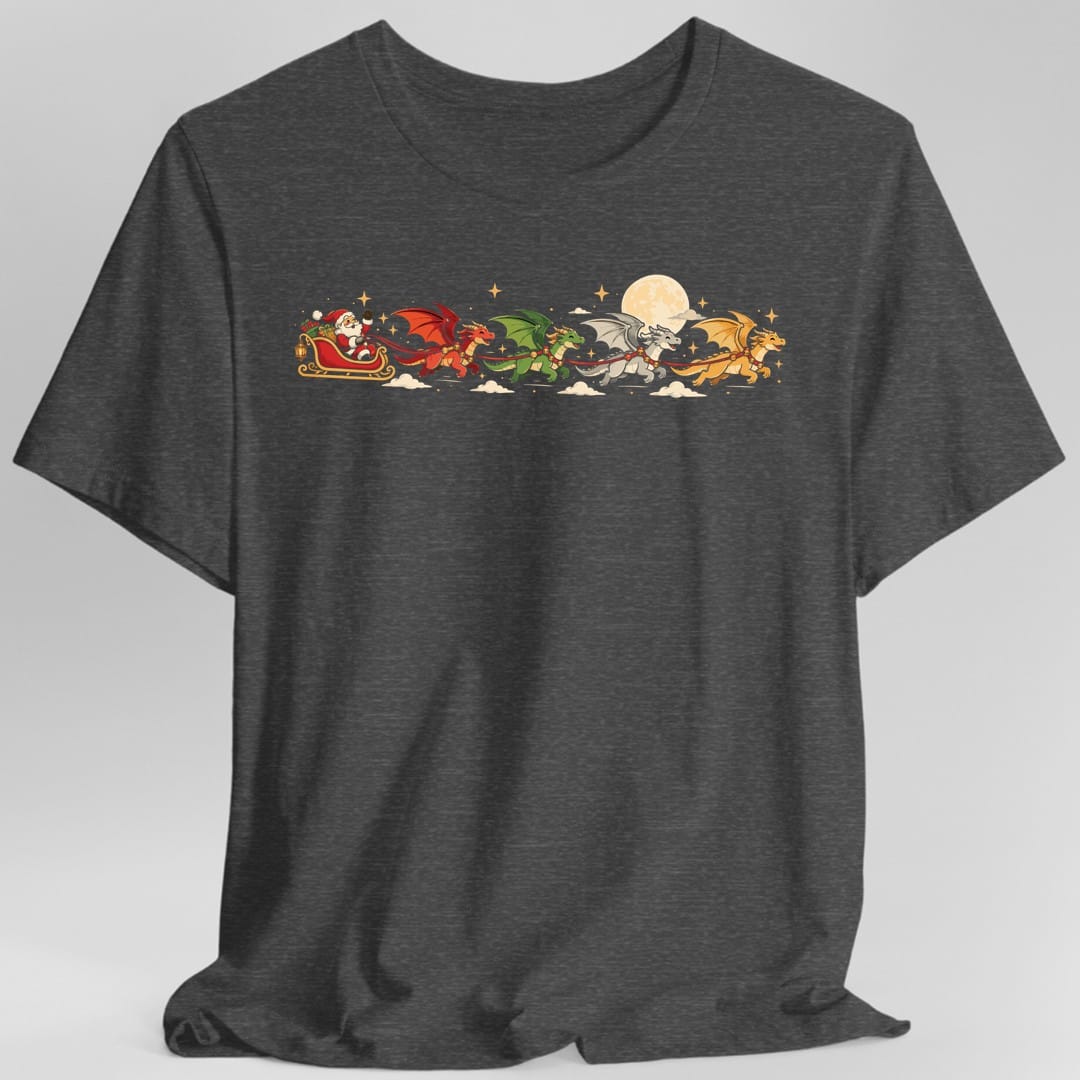 Dragons Pulling Sleigh T-Shirt