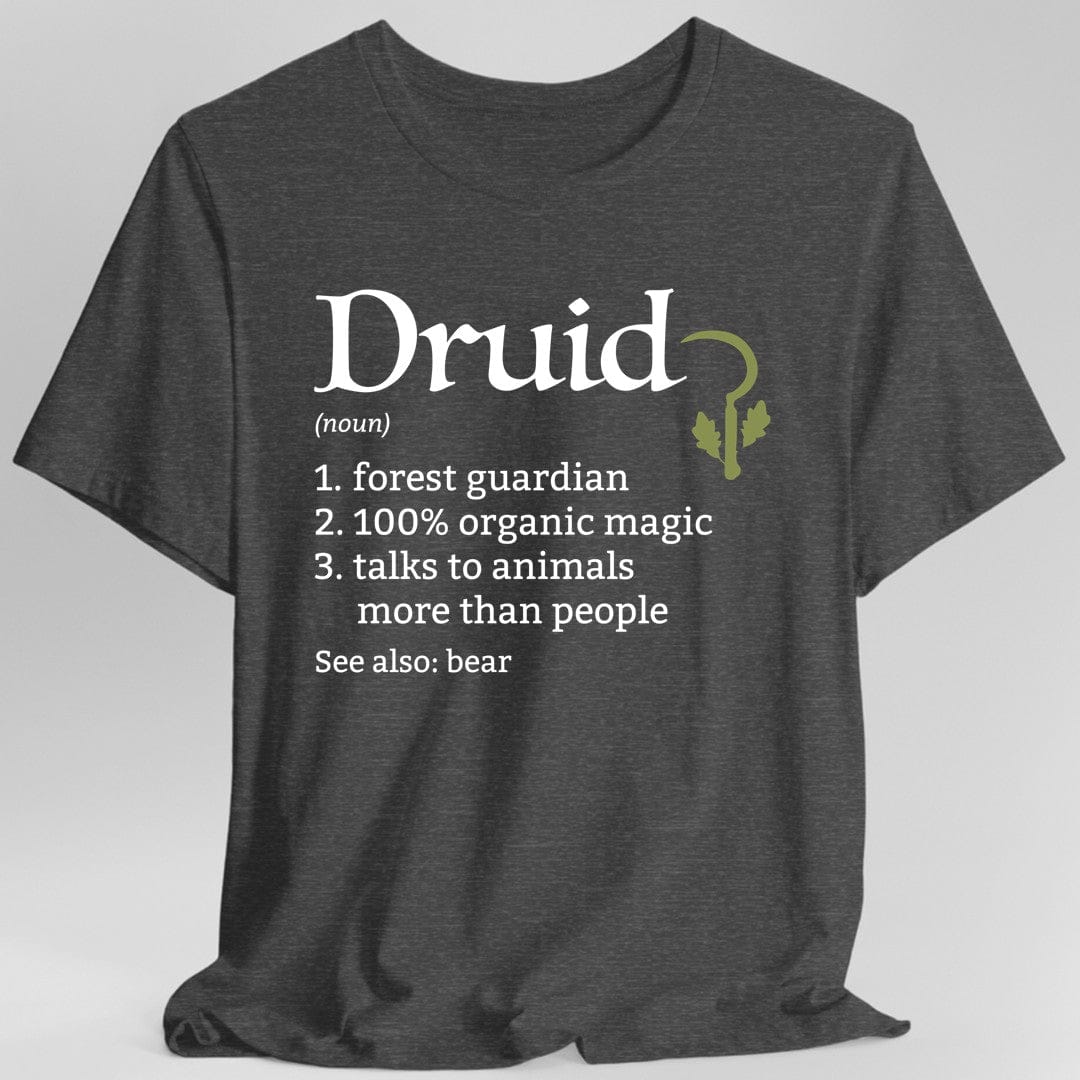 Camiseta D&D de la definición de la clase de druida