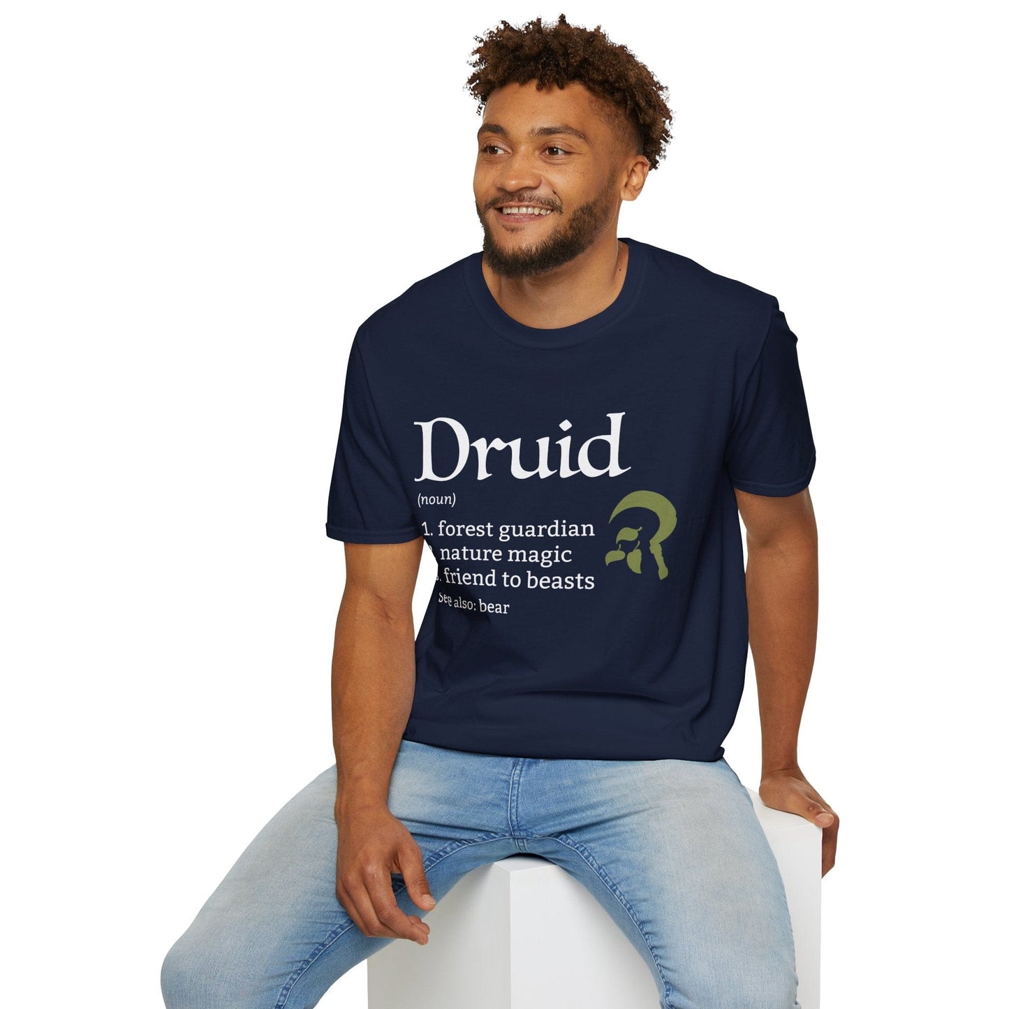 Camiseta D&D de la definición de la clase de druida