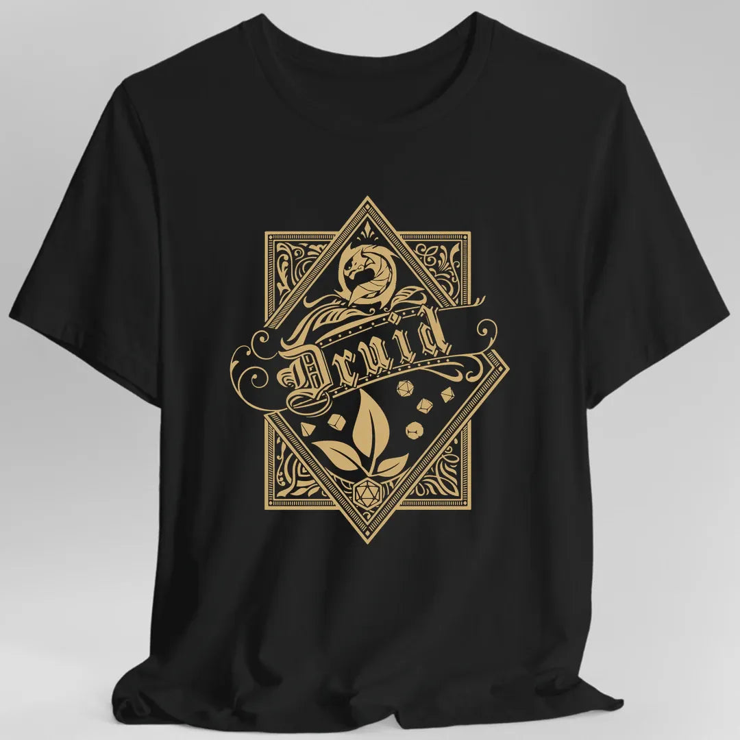 Druid D&D Class Emblem T-shirt