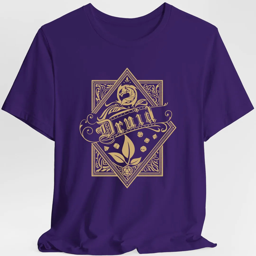Druid D&D Class Emblem T-shirt