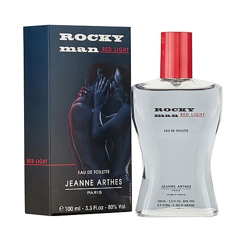 ROCKY MAN RED LIGHT by Jeanne Arthes EDT SPRAY 3.3 OZ