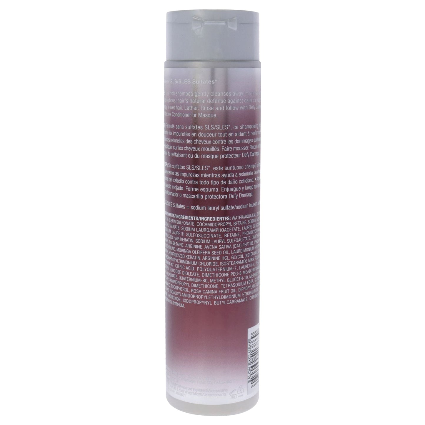 Defy Damage Protective Shampoo by Joico for Unisex - 10.1 oz Shampoo