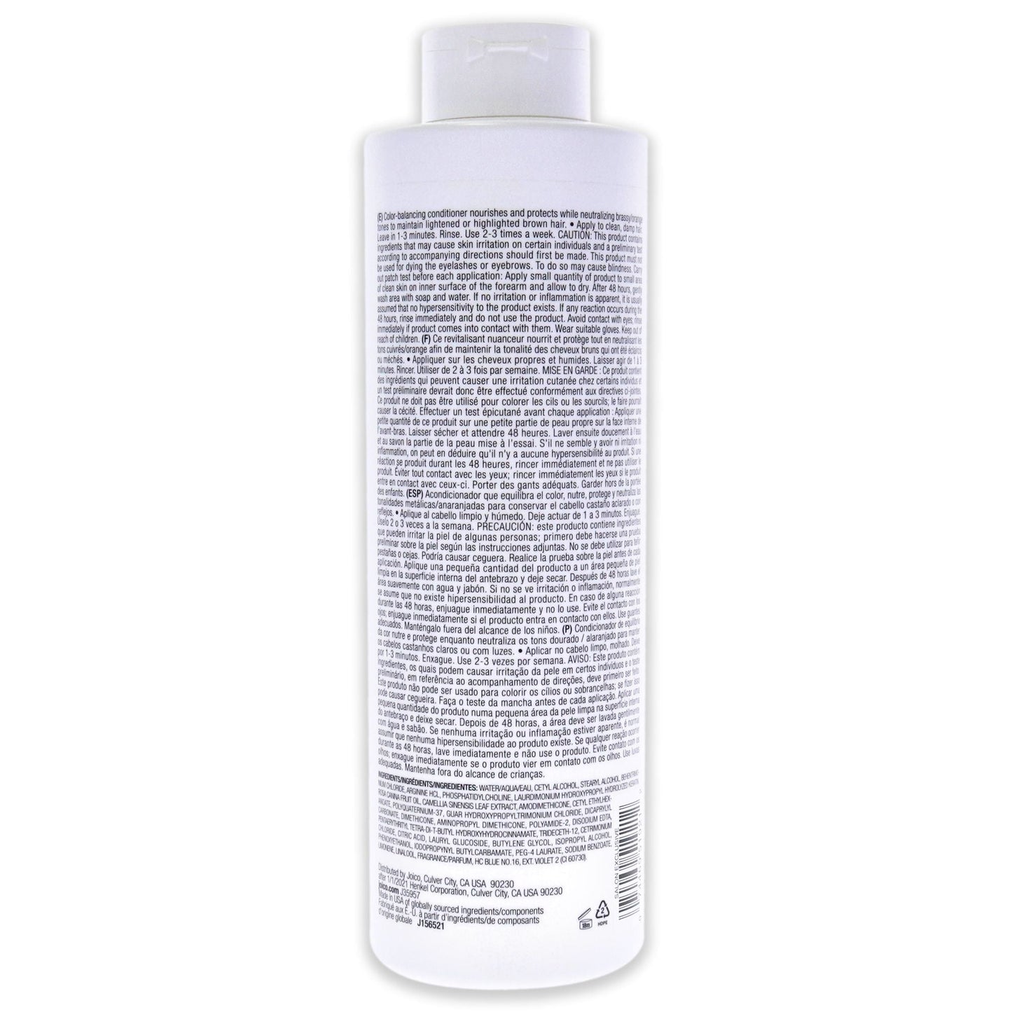 Color Balance Blue Conditioner by Joico for Unisex - 33.8 oz Conditioner