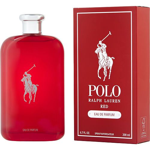 POLO RED by Ralph Lauren EAU DE PARFUM SPRAY 6.7 OZ