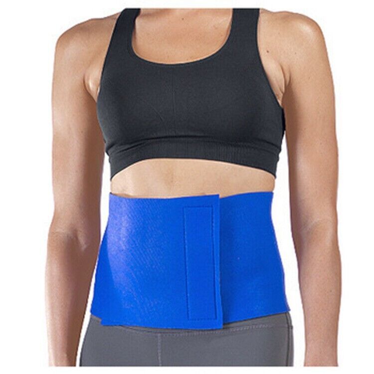 Waist Trimmer Belt Sweat Band Wrap Ab Stomach Weight Loss Fat Burner Slimming