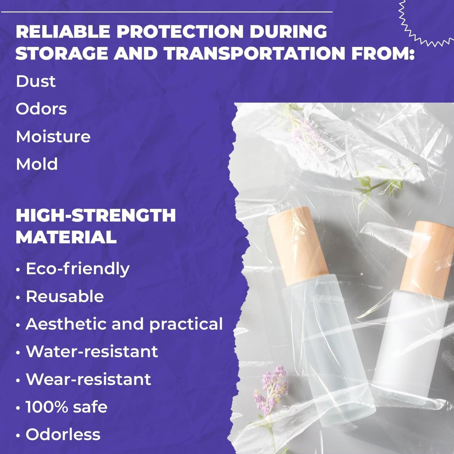 Clear Drawstring Bag, 4 x 6 Inches. Pack of 2000 Clear Plastic Drawstring Bags. 2 Mil Drawstring Clear Plastic Bags. Waterproof Clear Plastic Bags Drawstring for Cosmetics, Toiletries