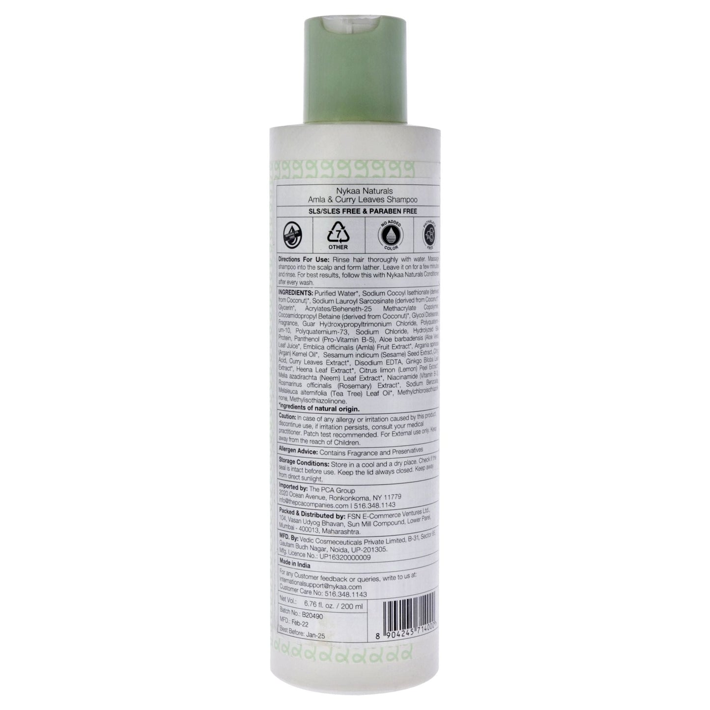 Shampoo - Amla and Curry Leaves