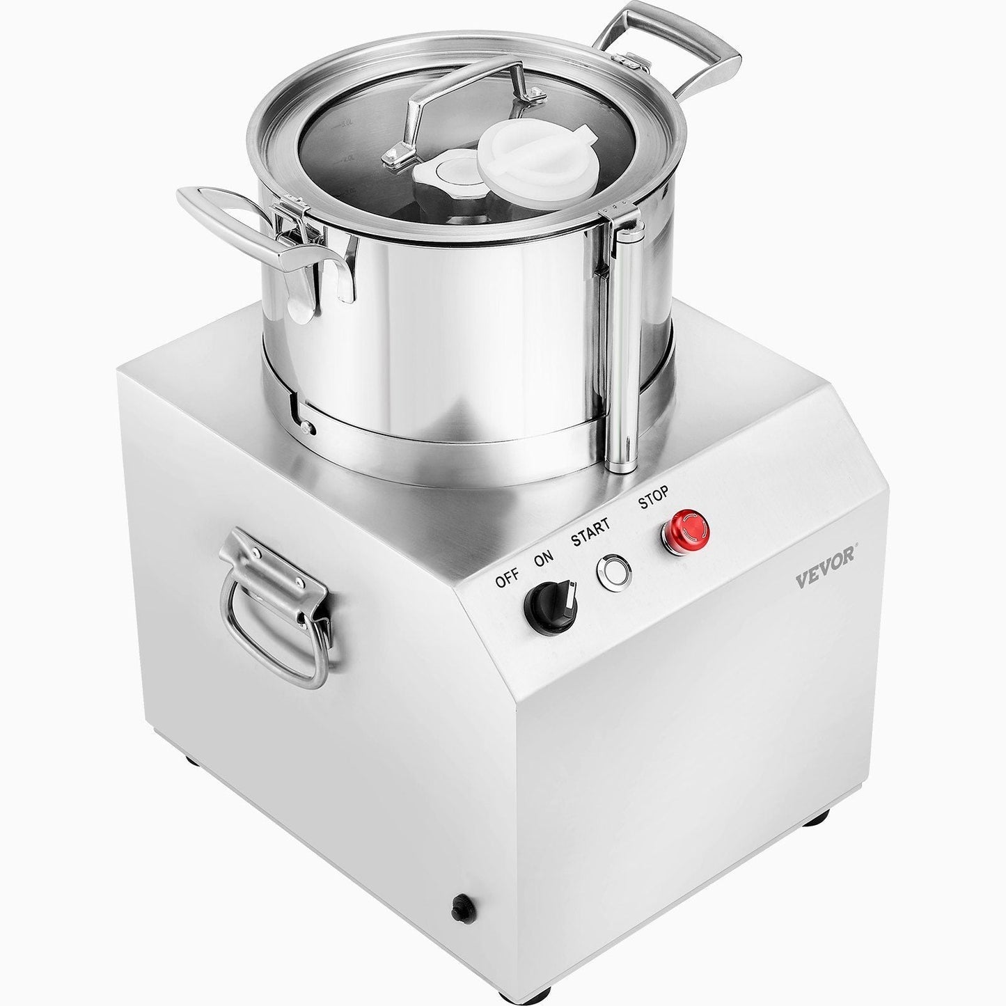 Food Processor Vegetable Chopper 4.3 Quart F ood-G rade Stainless Steel Blender