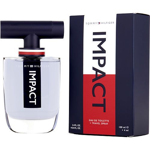 TOMMY HILFIGER IMPACT by Tommy Hilfiger EDT SPRAY 3.4 OZ & EDT TRAVEL SPRAY 0.14 OZ MINI