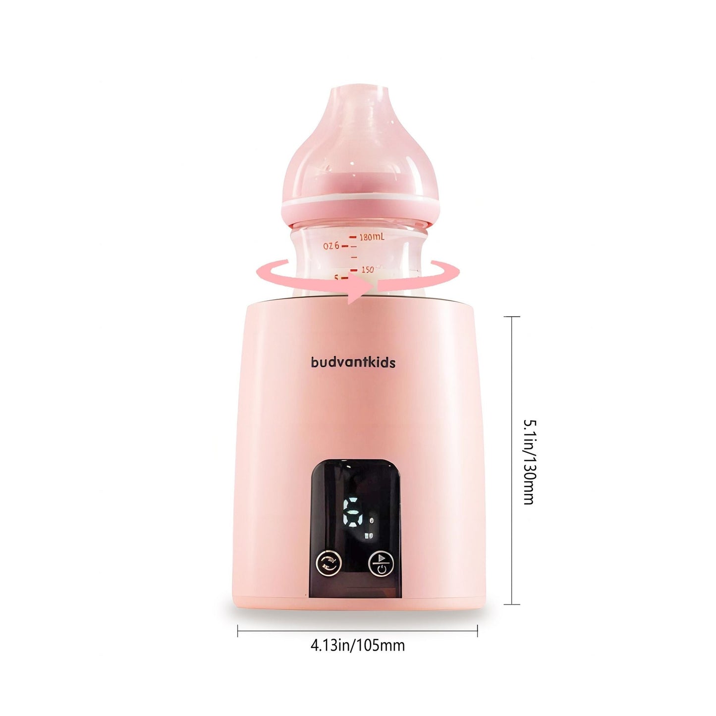 Baby Bottle Shaker ; Baby Formula Mixer; Automatic Milk Blender Mixer For Breastmilk And Formula; One-Button Operation; USB Charging