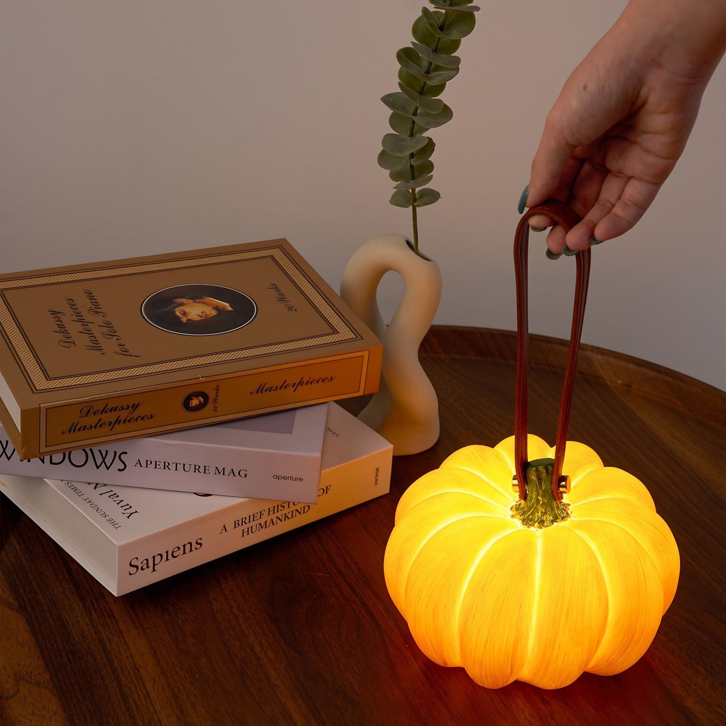 USB Pumpkin Lantern - Rechargeable