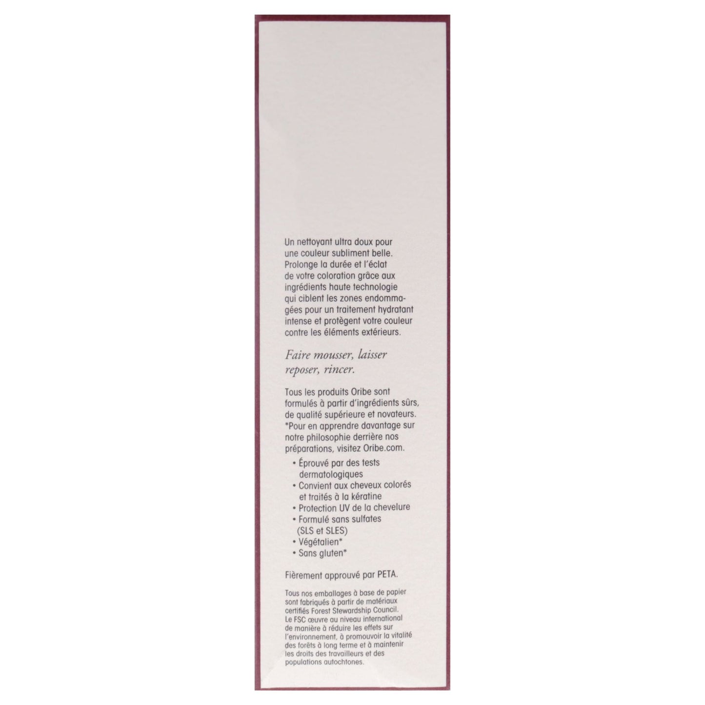 Shampoo For Beautiful Color by Oribe for Unisex - 8.5 oz Shampoo