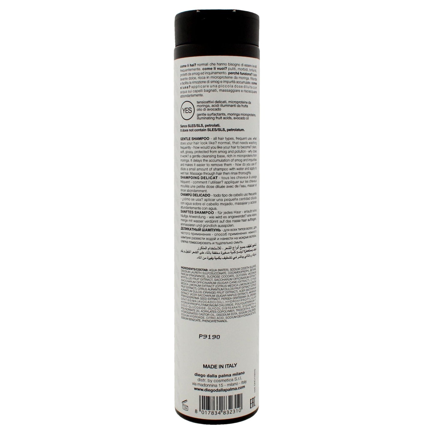 Ognidi Delicate Shampoo by Diego Dalla Palma for Unisex - 8.5 oz Shampoo