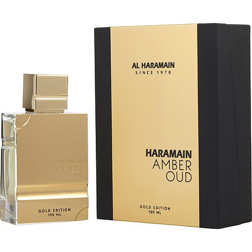 AL HARAMAIN AMBER OUD by Al Haramain EAU DE PARFUM SPRAY 4 OZ (GOLD EDITION)