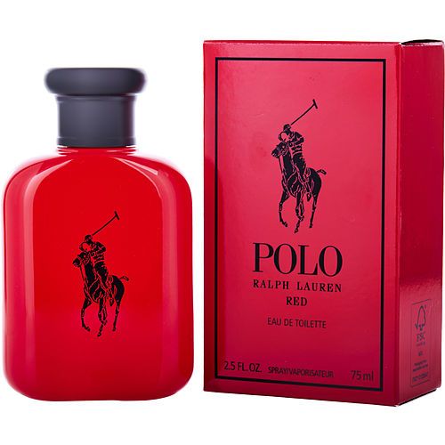 POLO RED by Ralph Lauren EDT REFILLABLE SPRAY 2.5 OZ