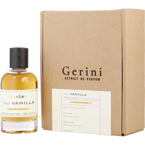 GERINI SWEET VANILLA by Gerini EXTRAIT DE PARFUM SPRAY 3.3 OZ