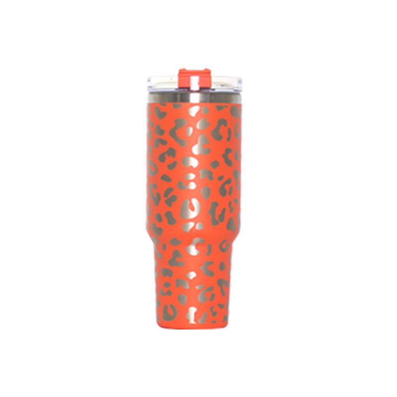 40oz Adventure Quencher Tumbler T hermos Vacuum Cups With Handle Stainless Steel Travel Water Cup Stay Ice Cold Car Coffee Mug
