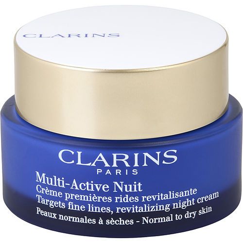 Clarins by Clarins Multi-Active Night Targets Fine Lines Revitalizing Night Cream - For Normal To Dry Skin --50ml/1.7oz