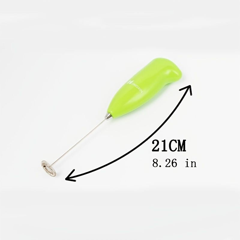 1pc Stainless Steel Handheld Electric Blender; Egg Whisk; Coffee Milk Frother