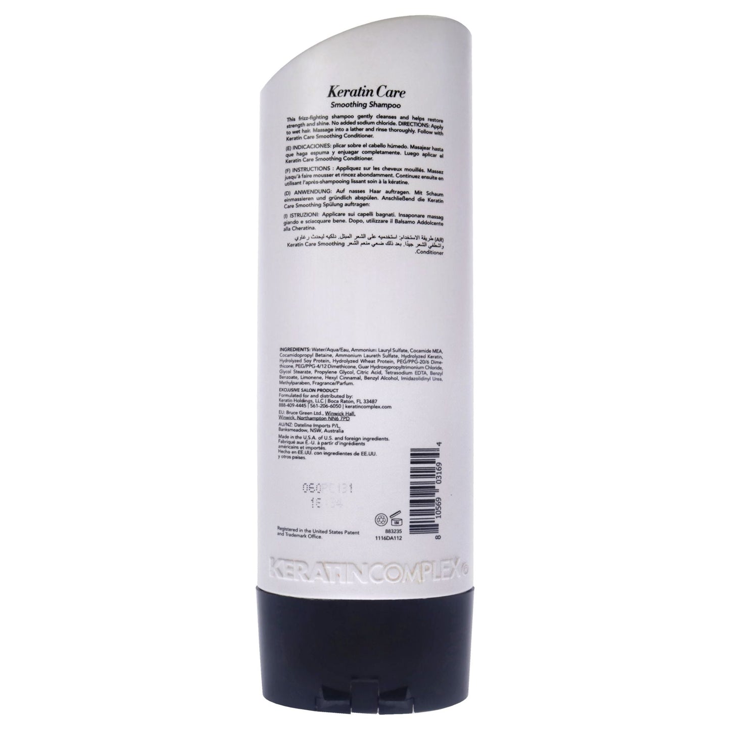 Keratin Care Smoothing Shampoo by Keratin Complex for Unisex - 13.5 oz Shampoo