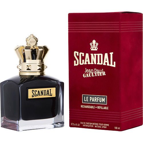 JEAN PAUL GAULTIER SCANDAL LE PARFUM POUR HOMME by Jean Paul Gaultier EAU DE PARFUM INTENSE SPRAY REFILLABLE 3.4 OZ