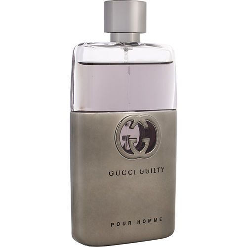 GUCCI GUILTY POUR HOMME by Gucci EDT SPRAY 3 OZ (NEW PACKAGING) *TESTER