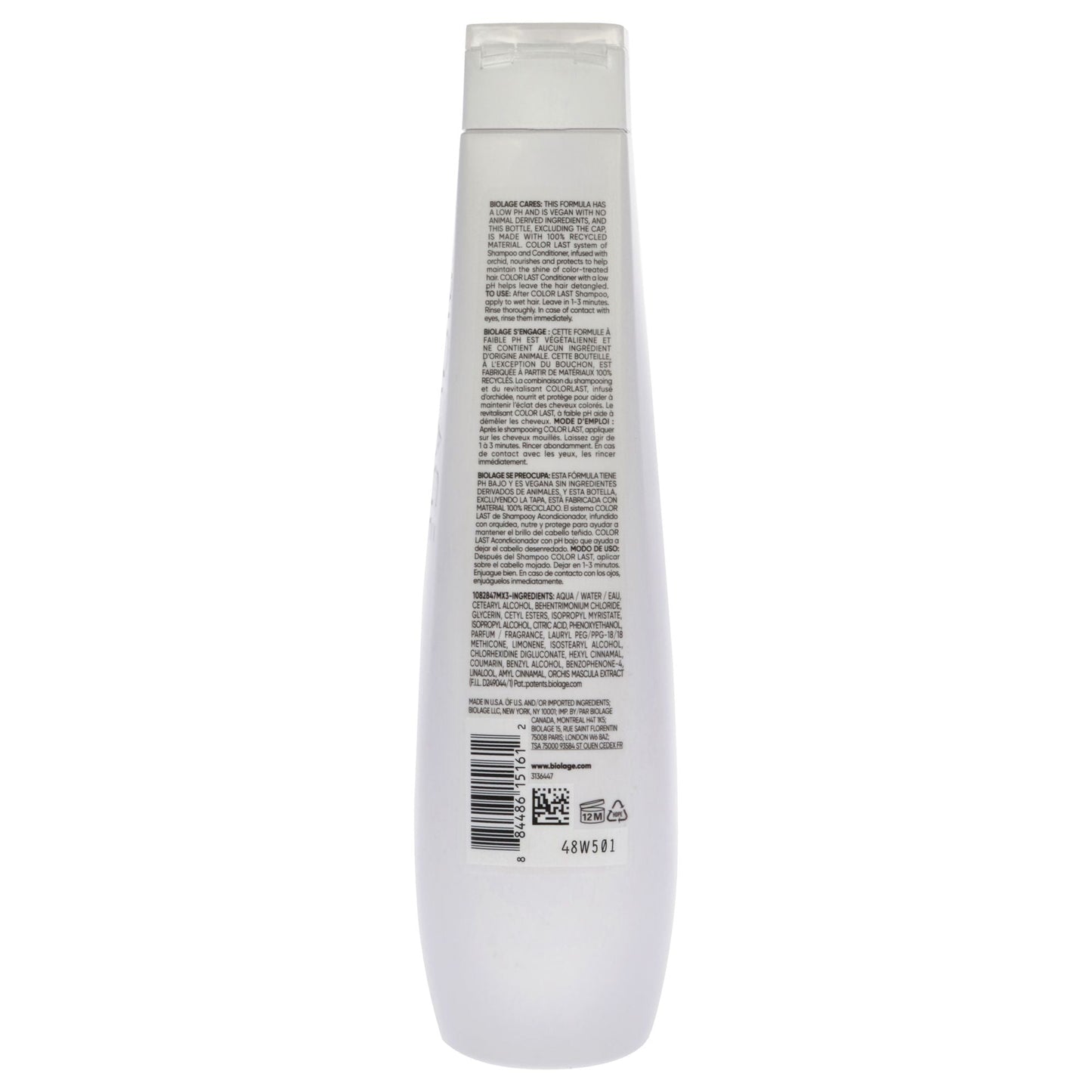 Biolage ColorLast Conditioner by Matrix for Unisex - 13.5 oz Conditioner