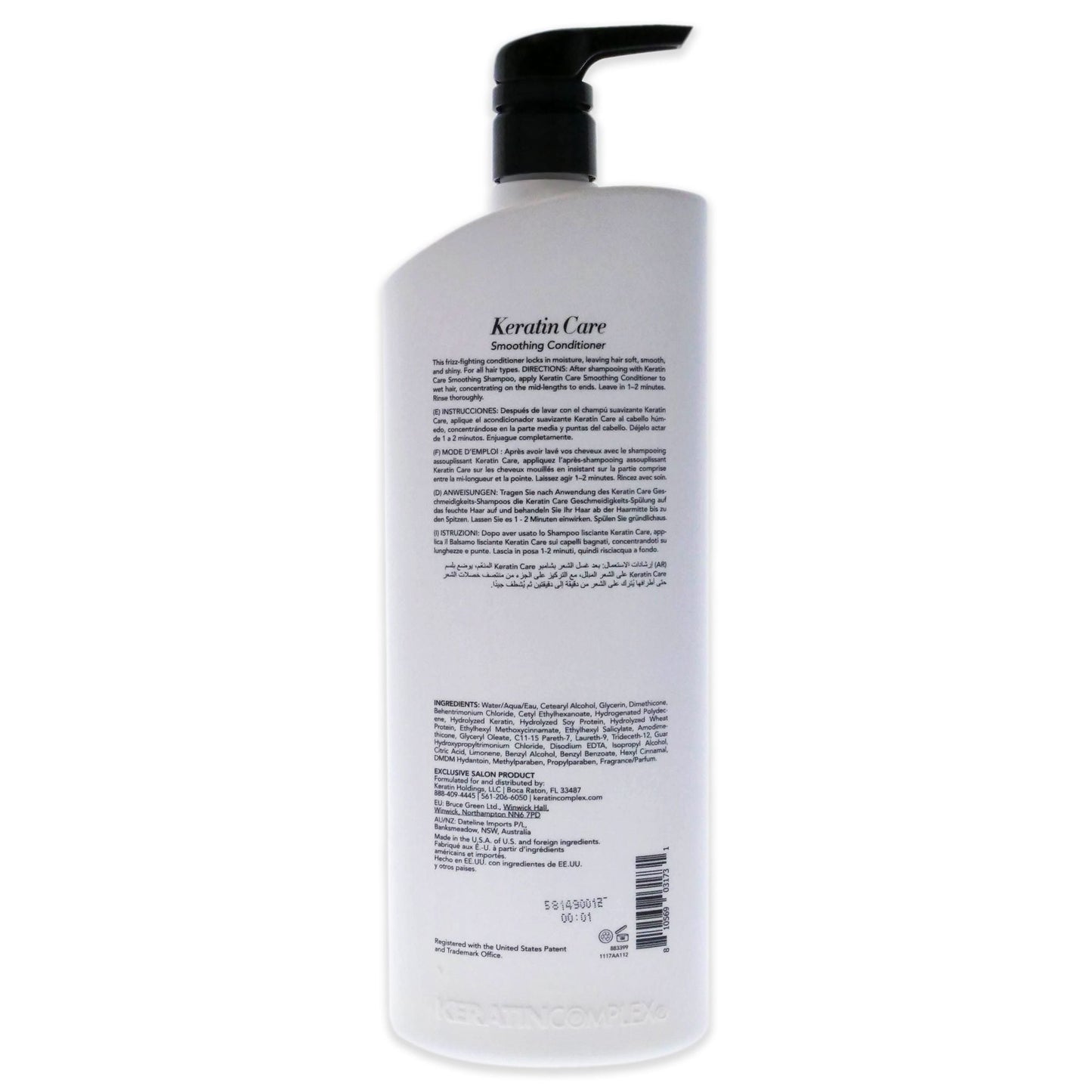 Keratin Complex Smoothing Care Conditioner by Keratin Complex for Unisex - 33.8 oz Conditioner