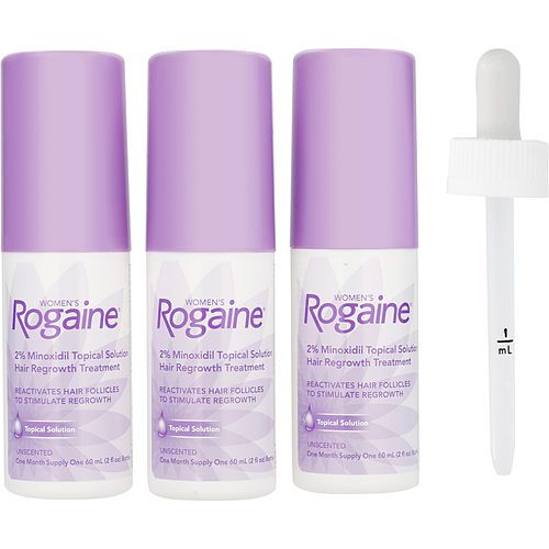 ROGAINE by Rogaine WOMEN'S ROGAINE HAIR REGROWTH TREATMENT THREE MONTH SUPPLY 2 OZ