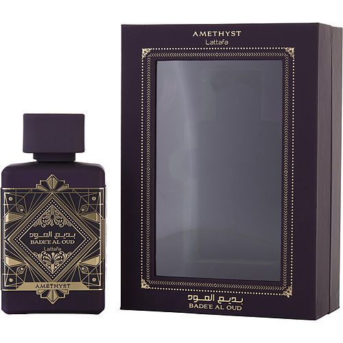 LATTAFA BADEE AL OUD AMETHYST by Lattafa EAU DE PARFUM SPRAY 3.4 OZ