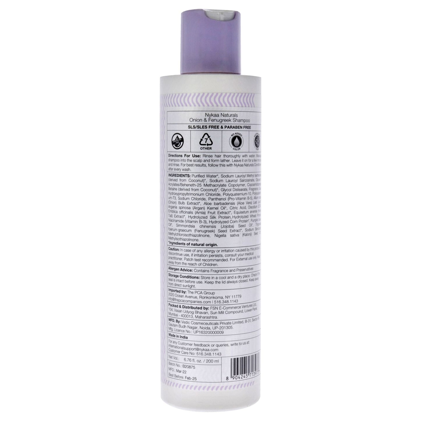 Shampoo - Onion and Fenugreek