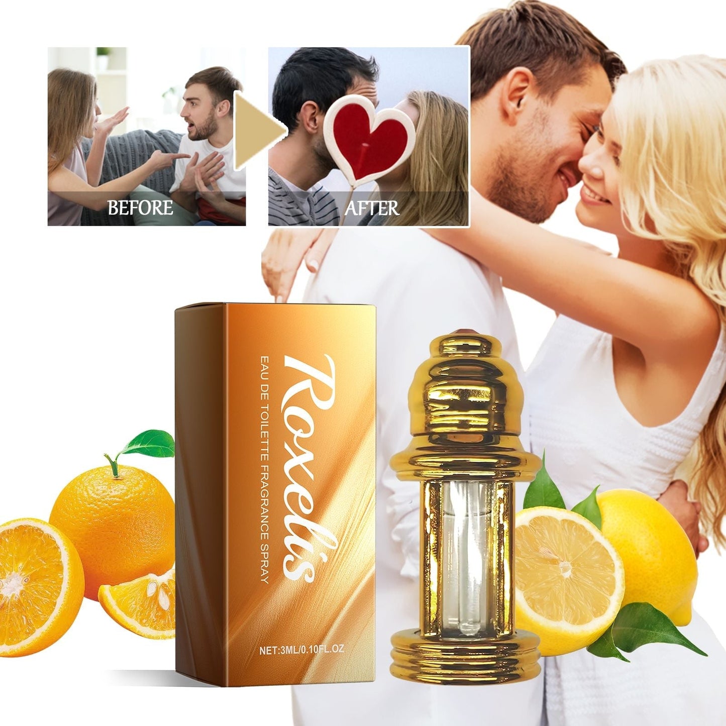 Roxelis Light Fragrance Behind the ear, neck and wrist Ocean fresh and elegant natural dating exudes charm Staying fragrance perfume