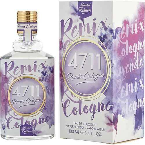 4711 REMIX COLOGNE by 4711 EAU DE COLOGNE SPRAY 3.4 OZ (2019 LAVENDER LIMITED EDITION)