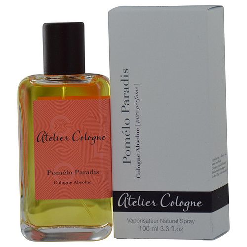 ATELIER COLOGNE POMELO PARADIS by Atelier Cologne COLOGNE ABSOLUE PURE PERFUME 3.4 OZ WITH REMOVABLE SPRAY PUMP