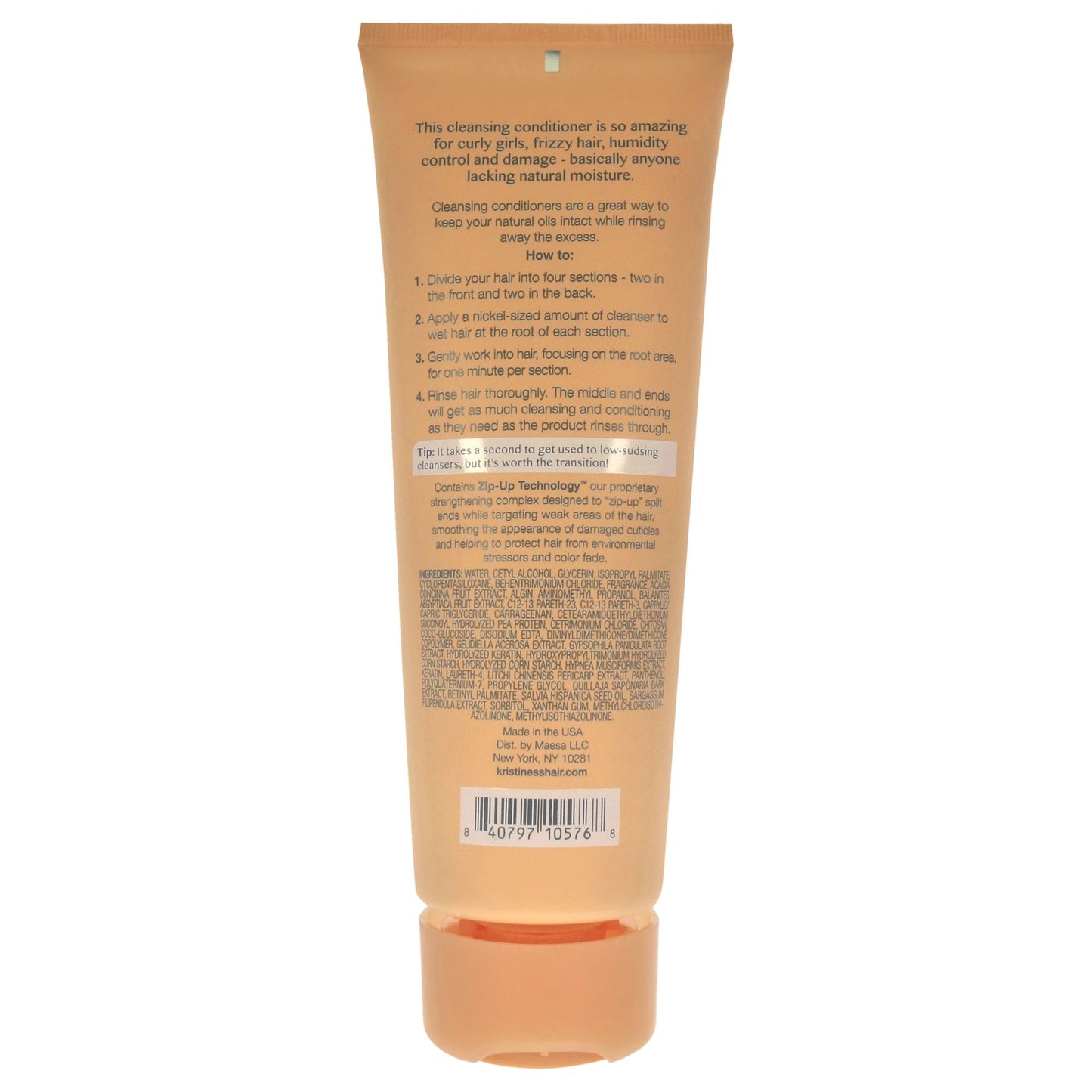 Frizz Management Cleansing Co-Wash by Kristin Ess for Unisex - 8.45 oz Conditioner