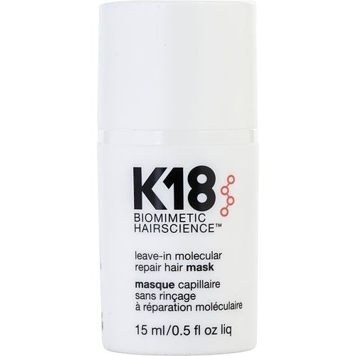 K18 by K18 LEAVE-IN MOLECULAR REPAIR HAIR MASK 0.5 OZ