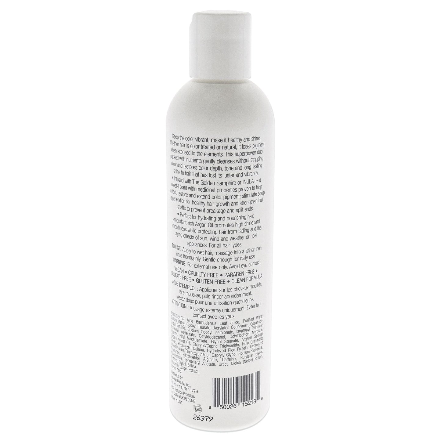 Inula Plus Argan Max Shine Color Preserving Shampoo