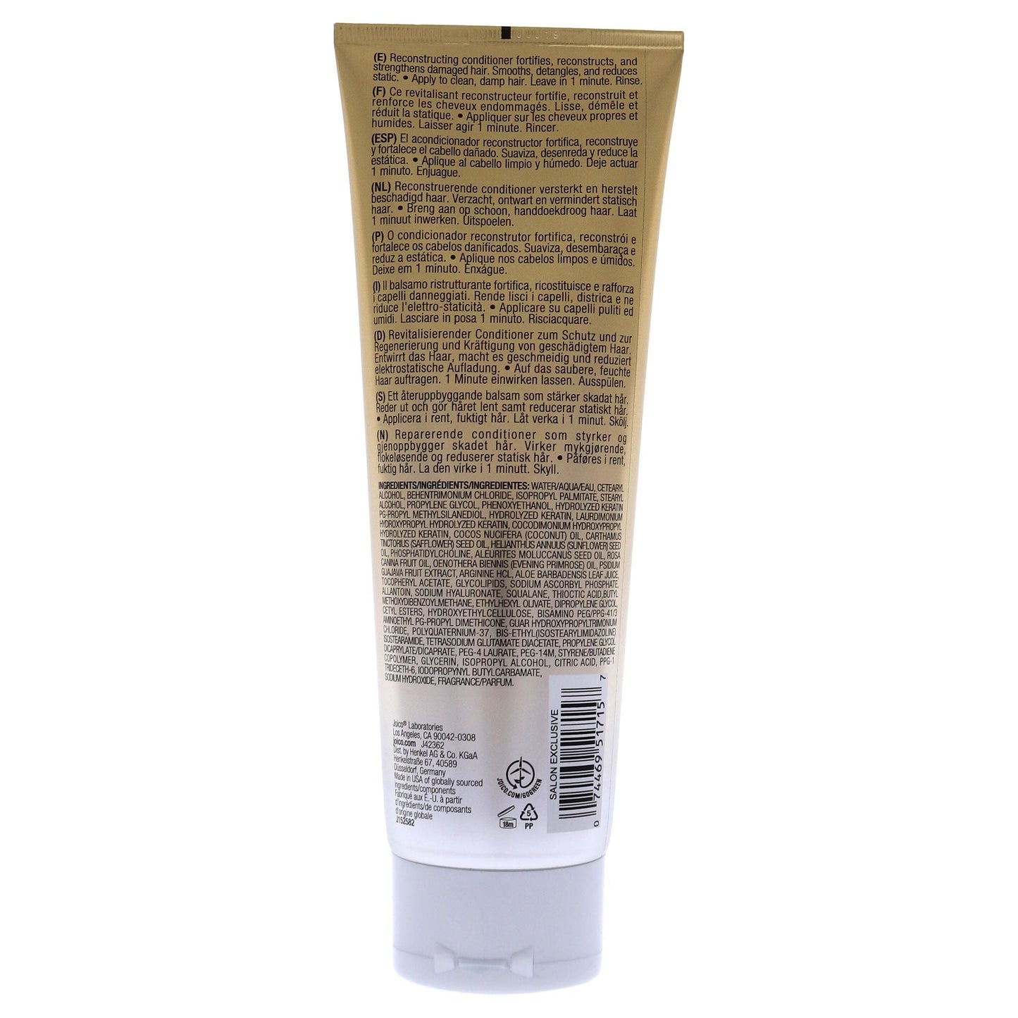 K-PAK Reconstructing Conditioner by Joico for Unisex - 8.5 oz Conditioner