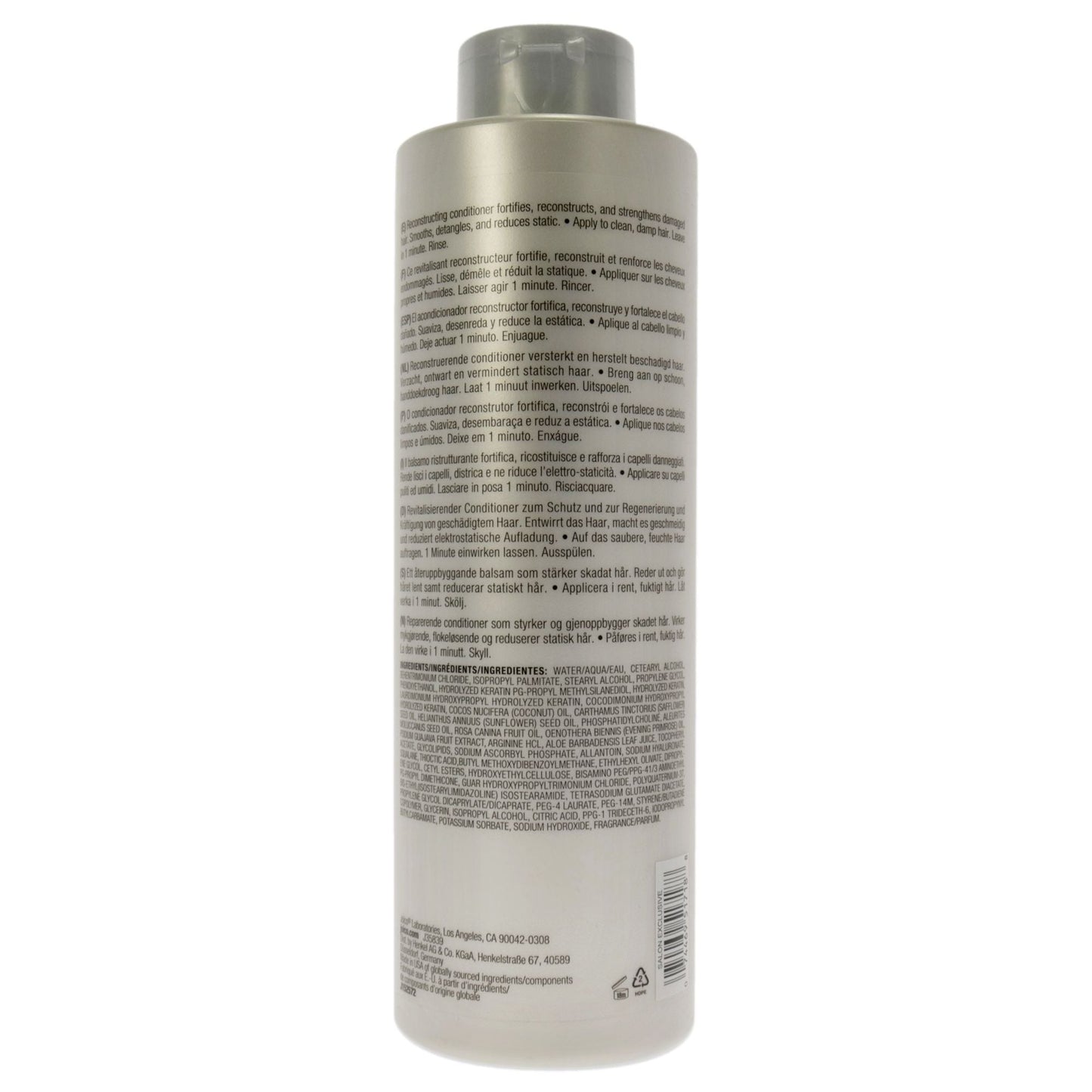 K-PAK Reconstructing Conditioner by Joico for Unisex - 33.8 oz Conditioner