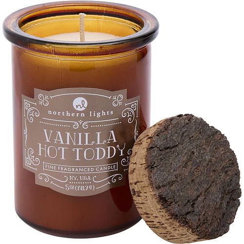 VANILLA HOT TODDY SCENTED by Northern Lights SPIRIT JAR CANDLE - 5 OZ. BURNS APPROX. 35 HRS.