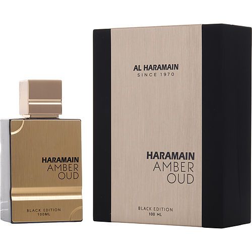 AL HARAMAIN AMBER OUD by Al Haramain EAU DE PARFUM SPRAY 3.4 OZ (BLACK EDITION)